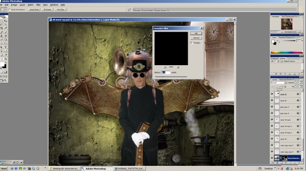 Creation of Amped  Up: Step 18